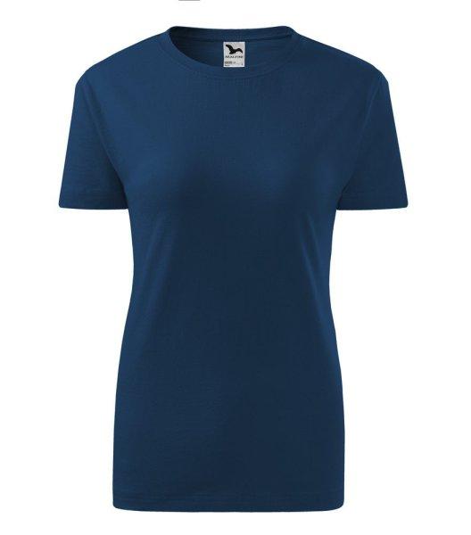 MALFINI Classic New Női póló - Éjféli kék | 2XL