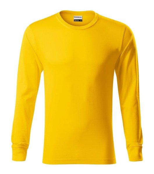 MALFINI Hosszú ujjú póló Resist LS - Sárga | 2XL