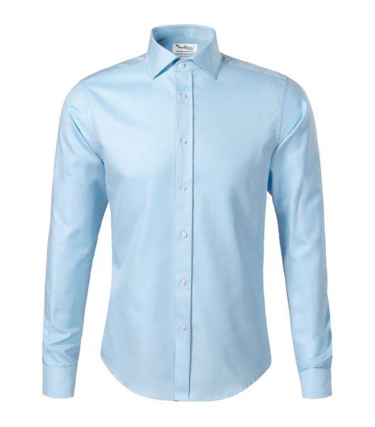MALFINI Férfi ing Journey - Világoskék / fehér | 2XL