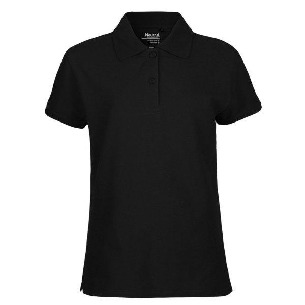 Neutral Női galléros póló Classic organikus Fairtrade biopamutból - Fekete
| XL