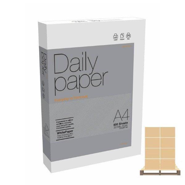 Másolópapír A4, 80g, Daily Paper 500ív/csomag - Raklapos - INGYEN
SZÁLLÍTÁS
