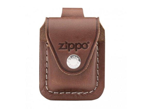 Zippo bőr öngyújtó tok, barna