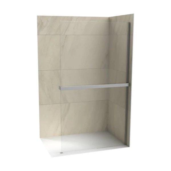 Walk-in zuhanyfal COPEN MONTE SUPERIORE 800x2000 mm víztiszta üveg, 8 mm,
króm