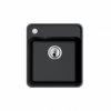 MILO PIU grnit mosogat 46x52 Lava stone szifonnal