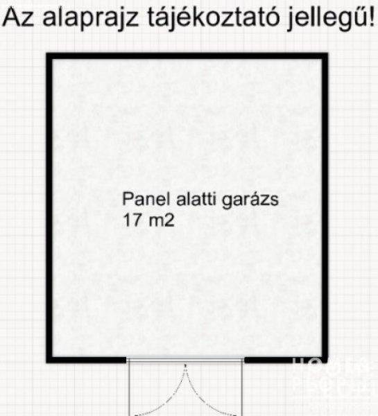 Panel alatti garázs eladó - Szeged