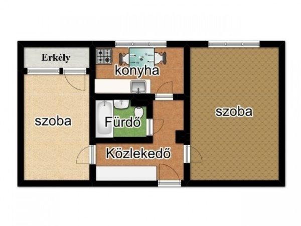 Teljesen felújított, 2 szobás panel lakás eladó Hódmezővásárhelyen!
