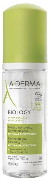 A-DERMA Tisztító hab Biology (Cleansing Foam) 150 ml