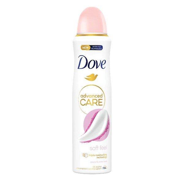 Dove Izzadásgátló spray Advanced Care Soft Feel (Anti-Perspirant) 150 ml