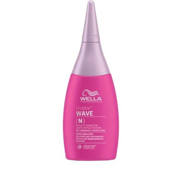 Wella Professionals Tartós dauer természetes és rakoncátlan hajra Creatine+
Wave N (Perm Emulsion) 75 ml