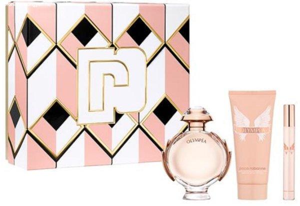Rabanne Olympea - EDP 80 ml + testápoló 100 ml + EDP 10 ml