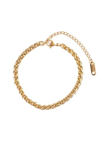 Emily Westwood Elegáns aranyozott acél karkötő EWB250250250G