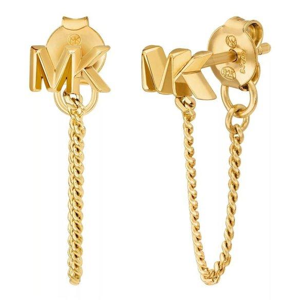 Michael Kors Divatos aranyozott lógó fülbevaló Premium MKC1782710