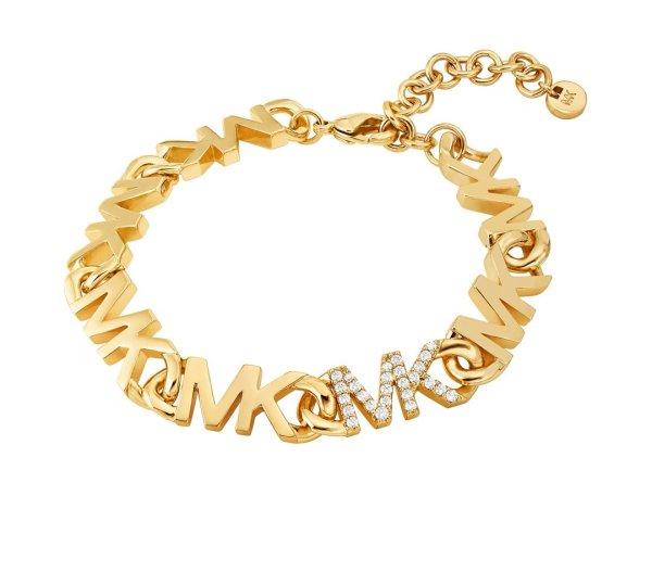 Michael Kors Divatos aranyozott karkötő Premium MKJ7953710