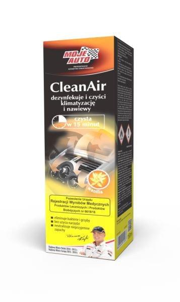 Moje Auto Klíma Tisztító Bomba Vanília Illattal 150ml (19-599)
