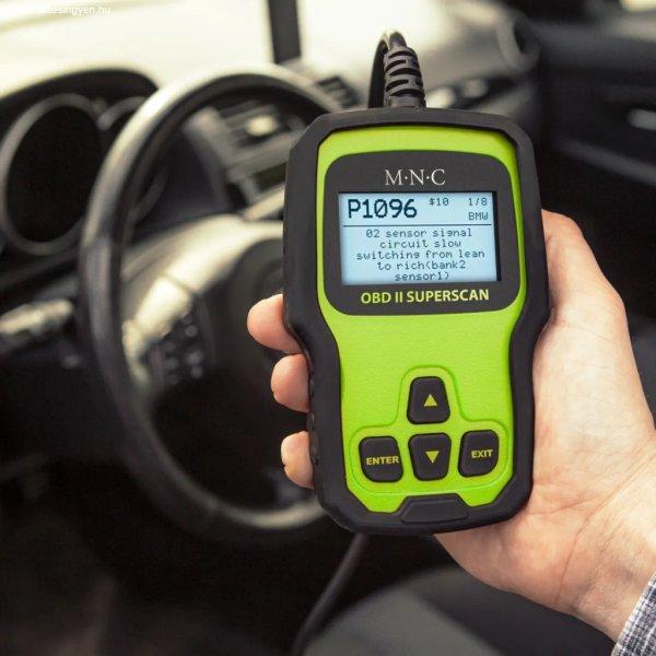Hibakód olvasó OBD2 12V 55679 autódiagnosztikai eszköz