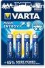 VARTA Longlife Power AAA alkli mikroelem, 1,5V, 4 db/csomag