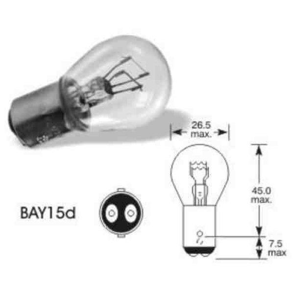 Lucas LLB448 12V 55W H1 P14.5s Halogén Izzó