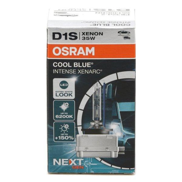 Osram Xenarc Cool Blue Intense D1S 35W PK32d-2 Xenon Izzó (6200K, +150%
fényerő)