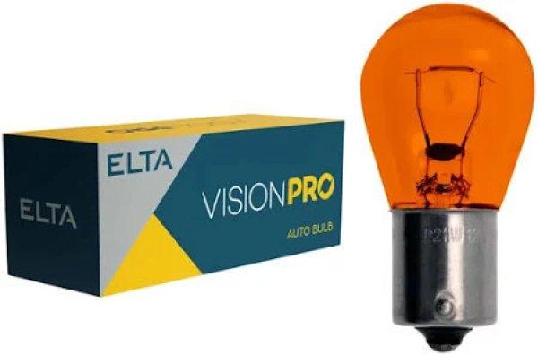 ELTA VisionPro 24V 21W BAU15s Sárga Izzó