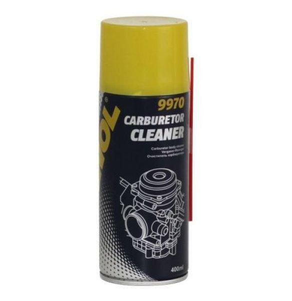 Mannol 9970 Karburátor Tisztító Spray, 400 ml