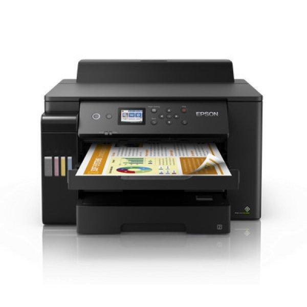 Epson EcoTank L11160 A3-as hálózati, wifis beépített tartályos, SZÍNES
TINTASUGARAS nyomtató►(Színes, Tintasugaras, A3-as, kétoldalas nyomtatás,
csak nyomtat, Hálózatos,WiFi-s)