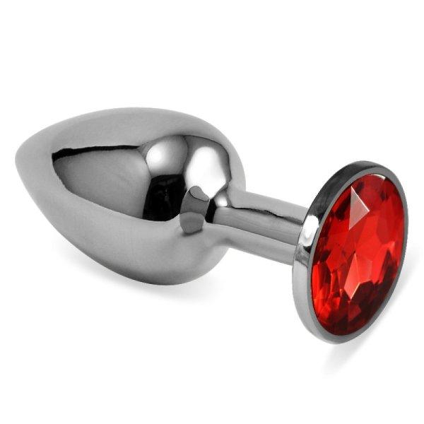  Rosebud Classic Metal Plug S Red 