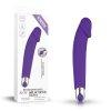  Rechargeable IJOY Silicone Dildo Purple 