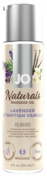 System JO Naturals Massage Oil Lavender & Tahitian Vanilla 120 ml