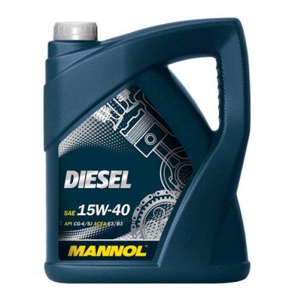 Mannol Diesel 15W-40 5L (7402) (motorolaj)