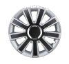 16" Flash ezst-fekete dsztrcsa 1 db