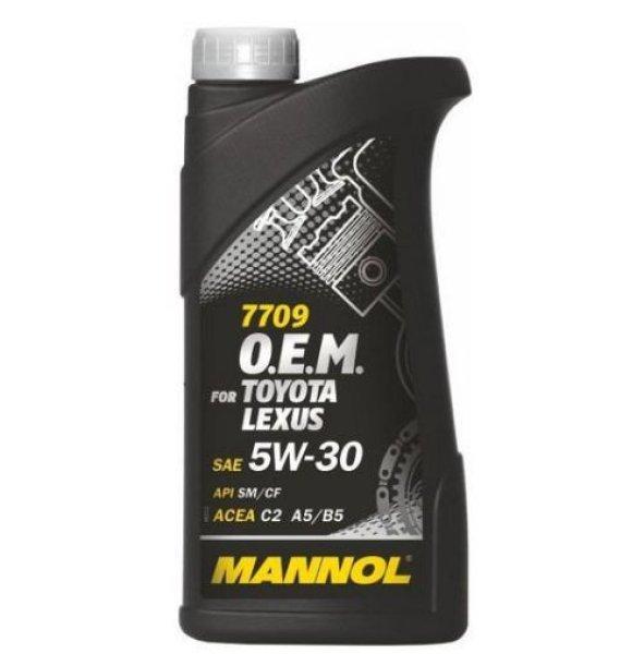 Mannol OEM Toyota 5W30 1L 7709 Lexus SM/CF C2, A1, B5 (motorolaj)