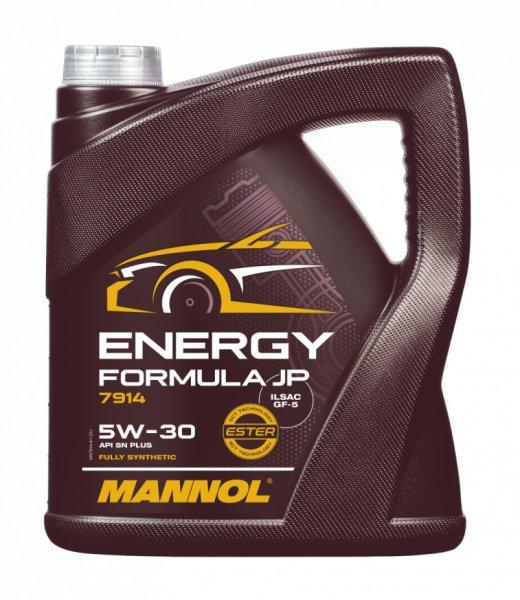 Mannol Energy Formula JP 5W30 4L 7914 API SN ILSAC GF-6 Dexos1 szintetikus
(motorolaj)