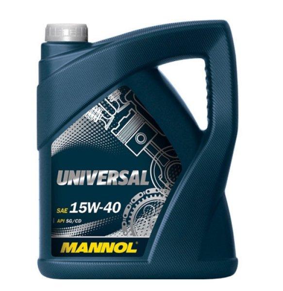 Mannol Universal 15W40 5L 7405 Olaj API SN/CH-4 (motorolaj)