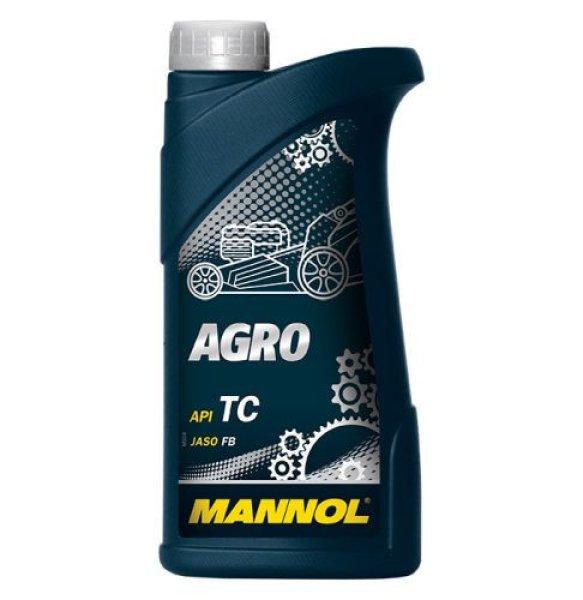 Mannol 7206 Agro 2T Kétütemű Motorolaj, 1 liter