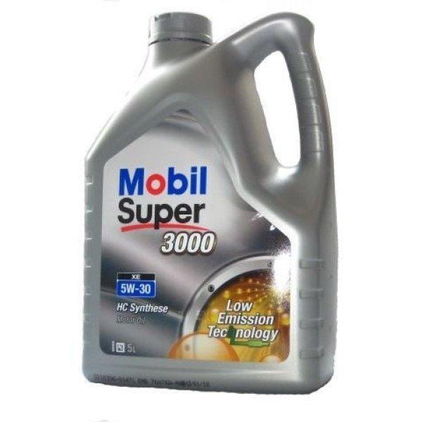Mobil Super 3000 XE 5W-30 5L (C3, VW 505.01, Dexos2)