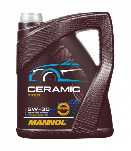 Mannol Ceramic 5W30 5L 7720 SN Plus ACEA C3 C2 Dexos2 LL04 B71 2290 Toyota
229.52 (motorolaj)