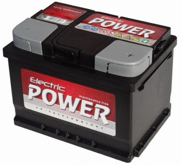 Electric Power 12V 72Ah 680A Jobb+ Akkumulátor