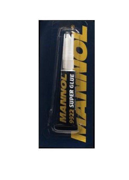 Mannol 9922 Super Glue pillanatragasztó 3g