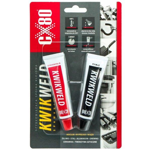 CX-80 Kwik-Weld Hideghegesztő Gyors 2x27 g