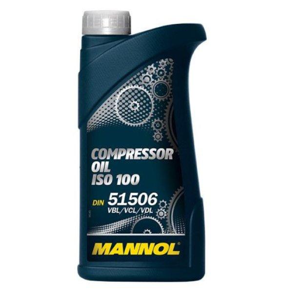 Mannol Compressor Oil ISO 100 1L (2902) – Kompresszorolaj