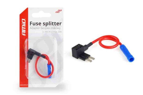20A Micro2 késes biztosíték elosztó (A-02335)