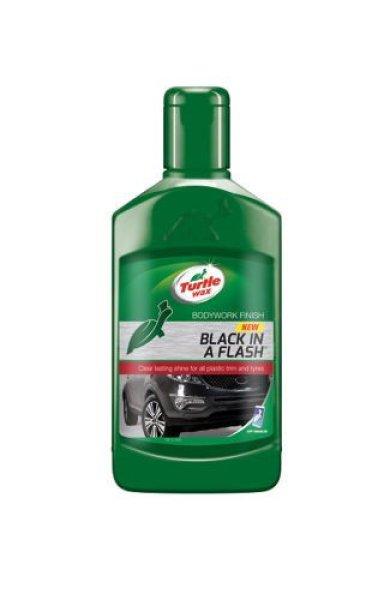 Turtle Wax 52791 Black In Flash Kenhető műanyagápoló – 300ml