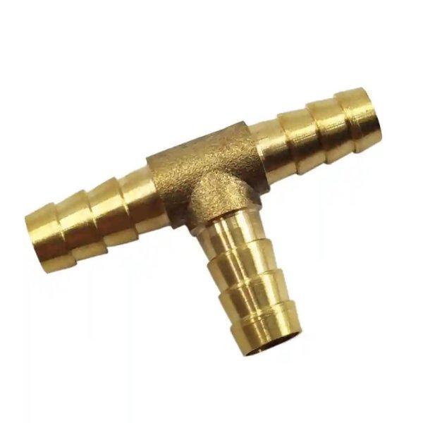 Toldócső fém "t" elágazásos átm:10mm réz