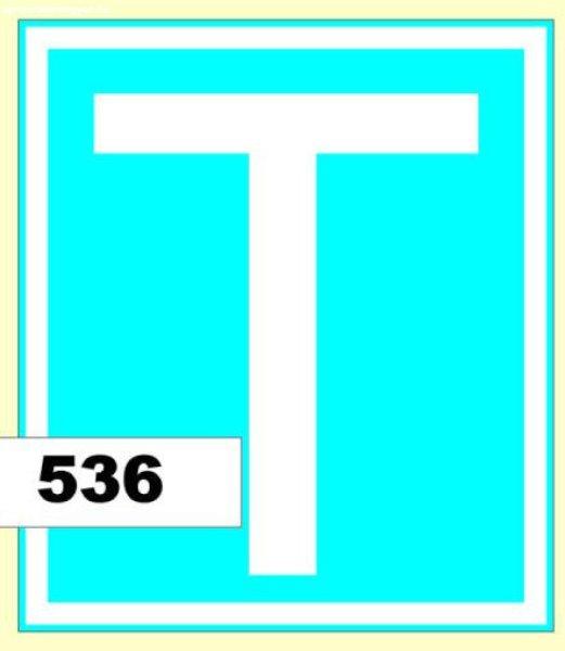 T matrica tanuló 10db/csomag – 536