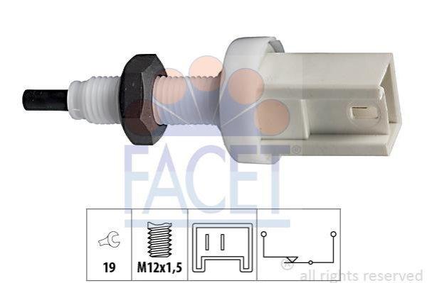 FACET 7.1066 féklámpa kapcsoló (Fiat, Innocenti, Lancia)