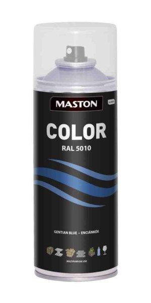 ral5010, 95255010 Maston Akril Festék Spray – Enciánkék (RAL 5010), 400 ml