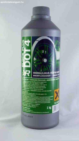 DOT-4 Fékfolyadék – 1.0kg (15 db/csomag, Zöld címkés)