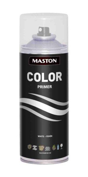 Maston Color Acryl Alapozó Spray – Fehér, 400 ml