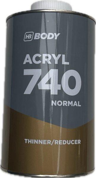 HB Body 740 Akril Hígító Normál 1L – Univerzális 2K hígító