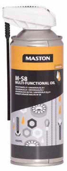 400340 Maston M-S8 Multifunkcionális Kenőolaj Spray, 400 ml